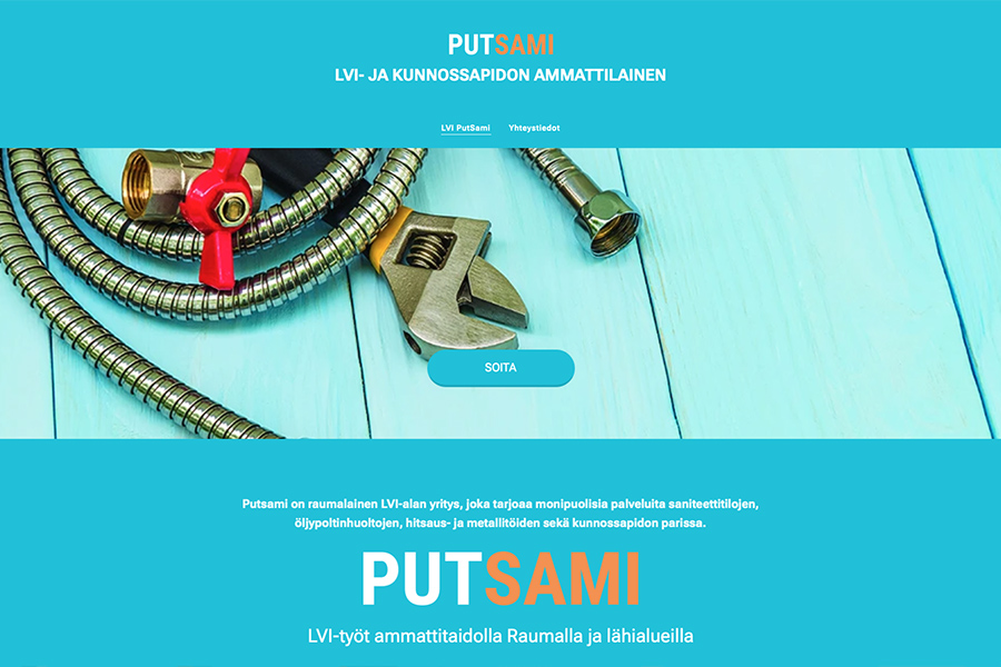 LVI PutSami Oy – LVI- ja kunnossapitoala